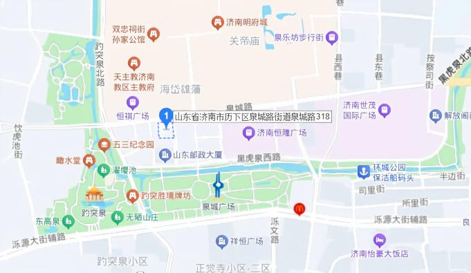 山东赛睿地图